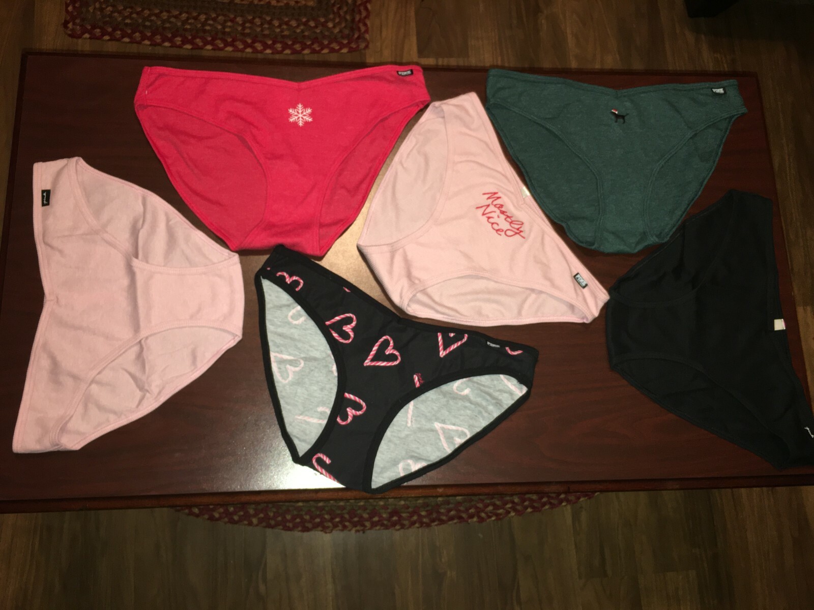 VICTORIA SECRET PINK-BIKINI PANTIES-VARIOUS COLORS/SIZES-BUYER CHOICE-NWT
