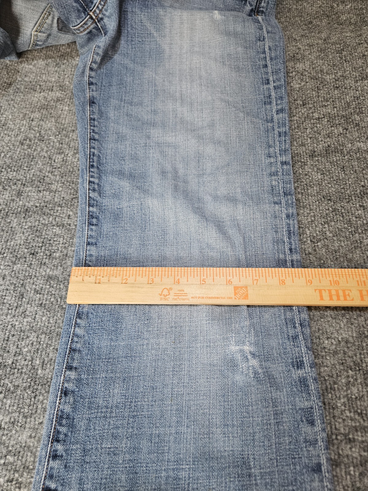 Citizens of Humanity Annina Button Fly Distressed Jeans Womens 32 Made in USA