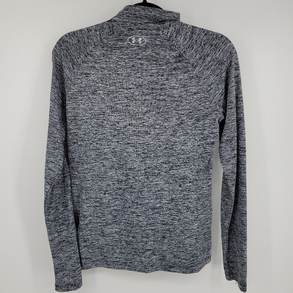 Under Armour Womens Heat Gear 1/2 Zip Athletic Workout Top Size M