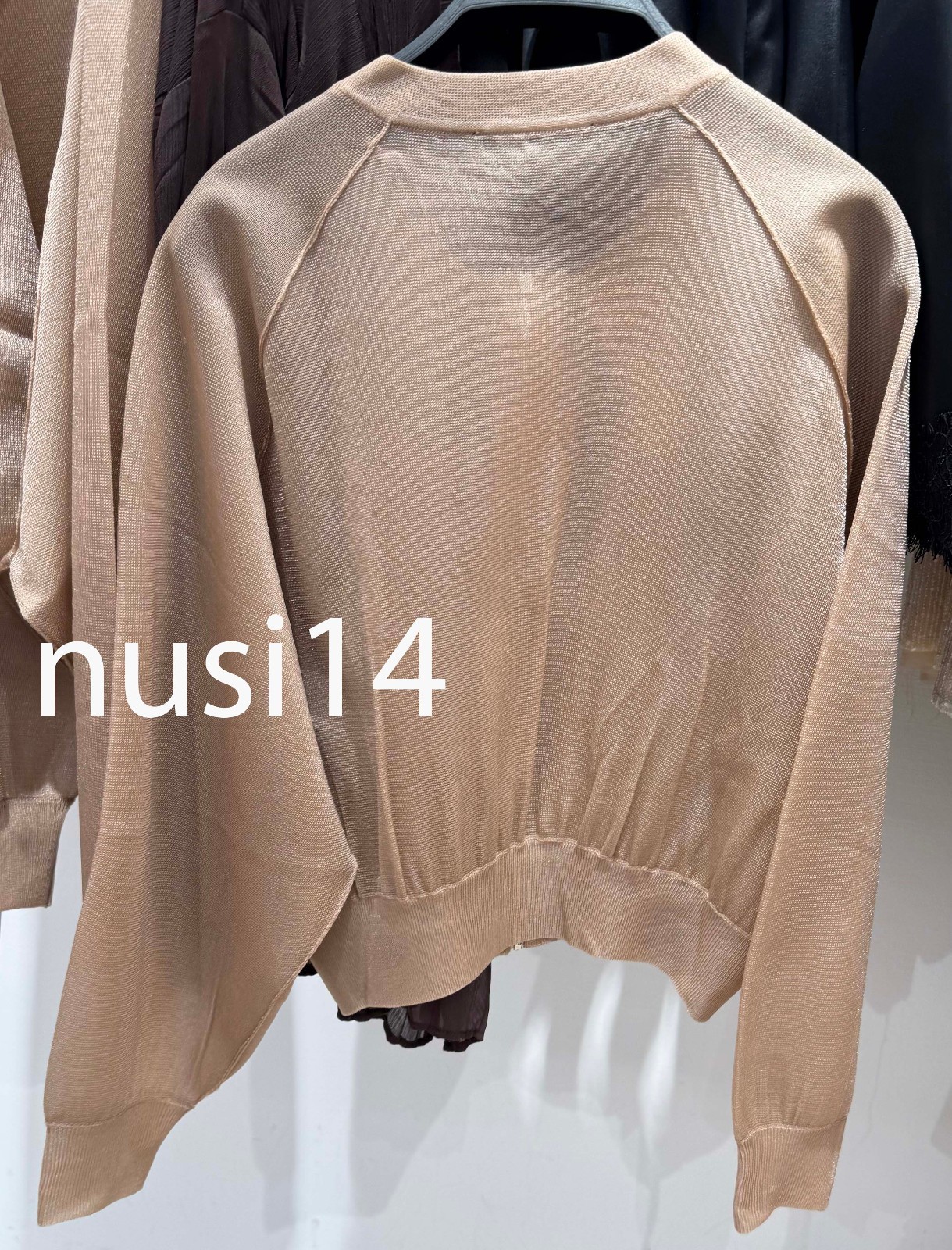 ZARA NEW WOMAN KNIT BOMBER JACKET CHAMPAGNE S,M,L 9598/043/713