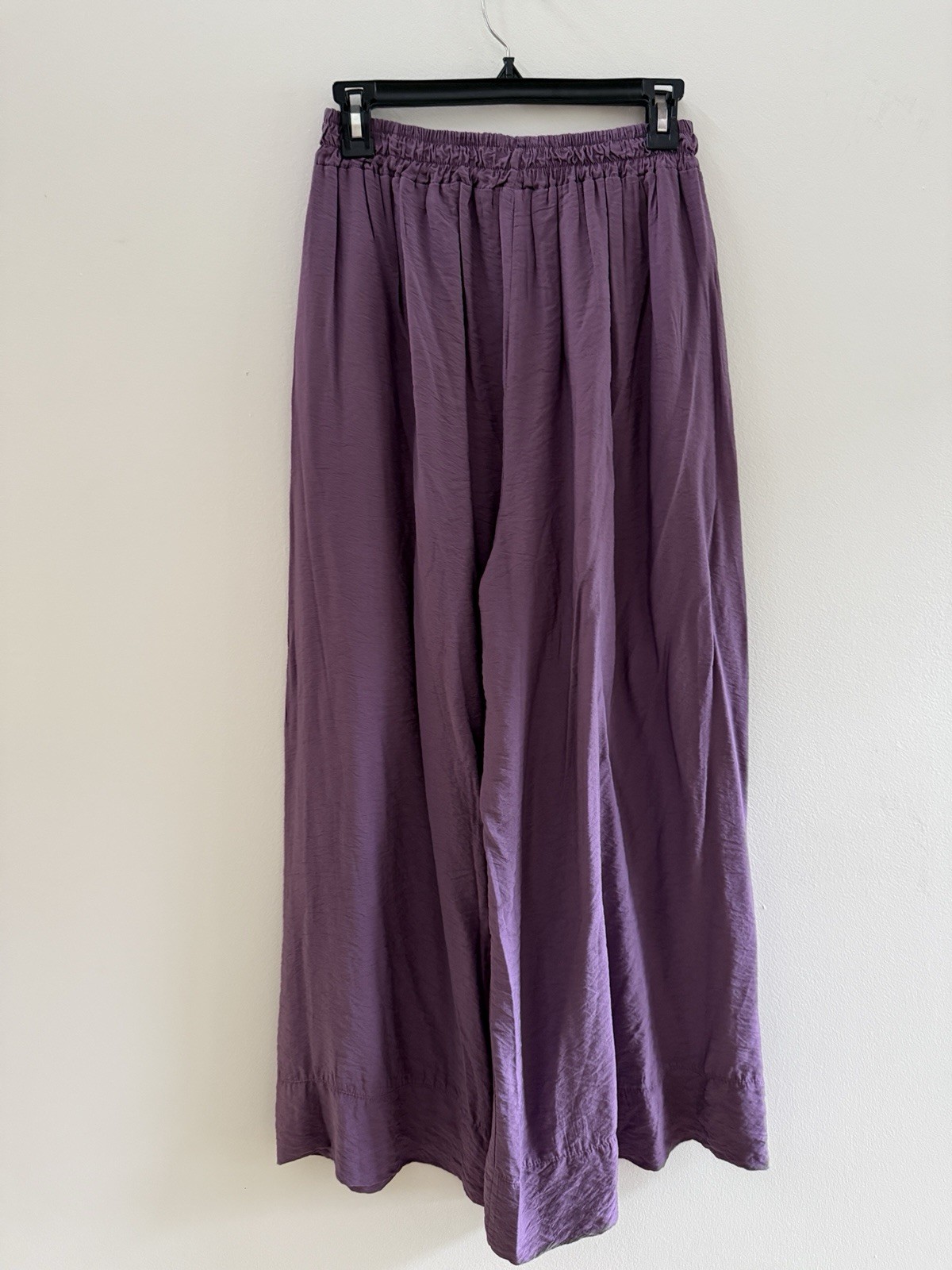 DEVITALIA Wide-Leg Flowy Lightweight Pant Pants, One Size