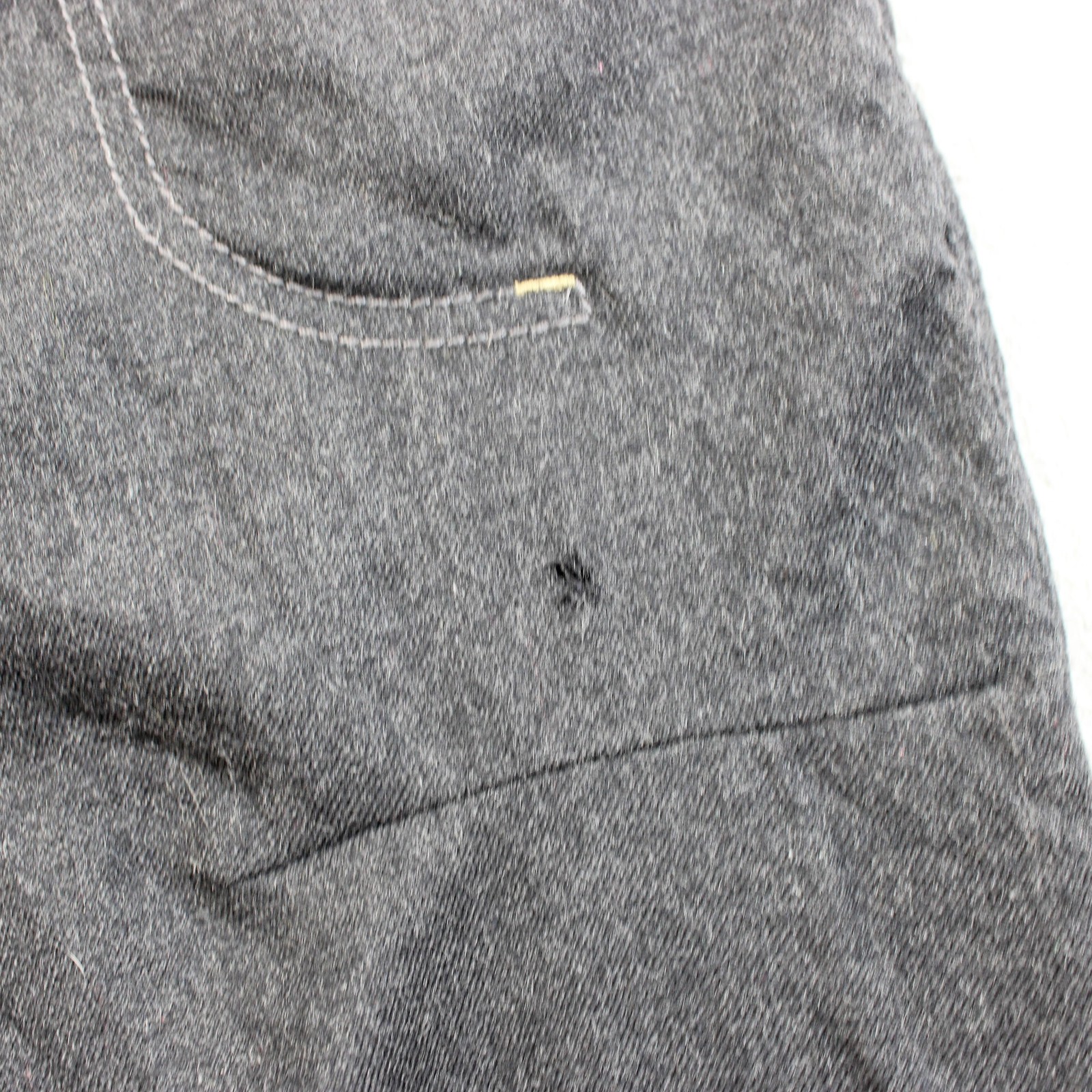 Ibex Wool Pants Women 8 Gray Straight Stretch Casual Travel Outdoor Holes READ