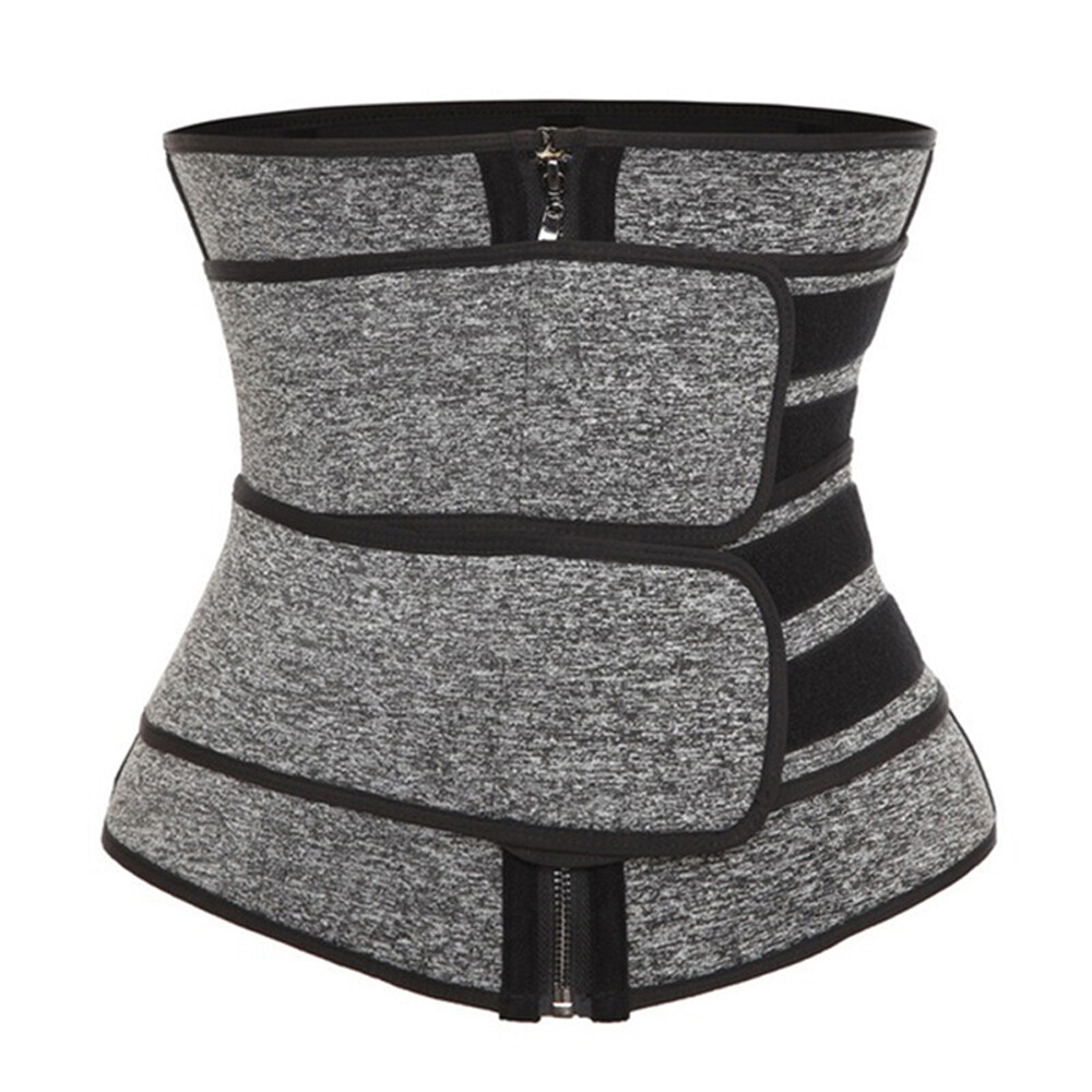 Free Size Waist Trainer Shaper Belt Slimming Tummy Wrap Belt Resistance Bands US