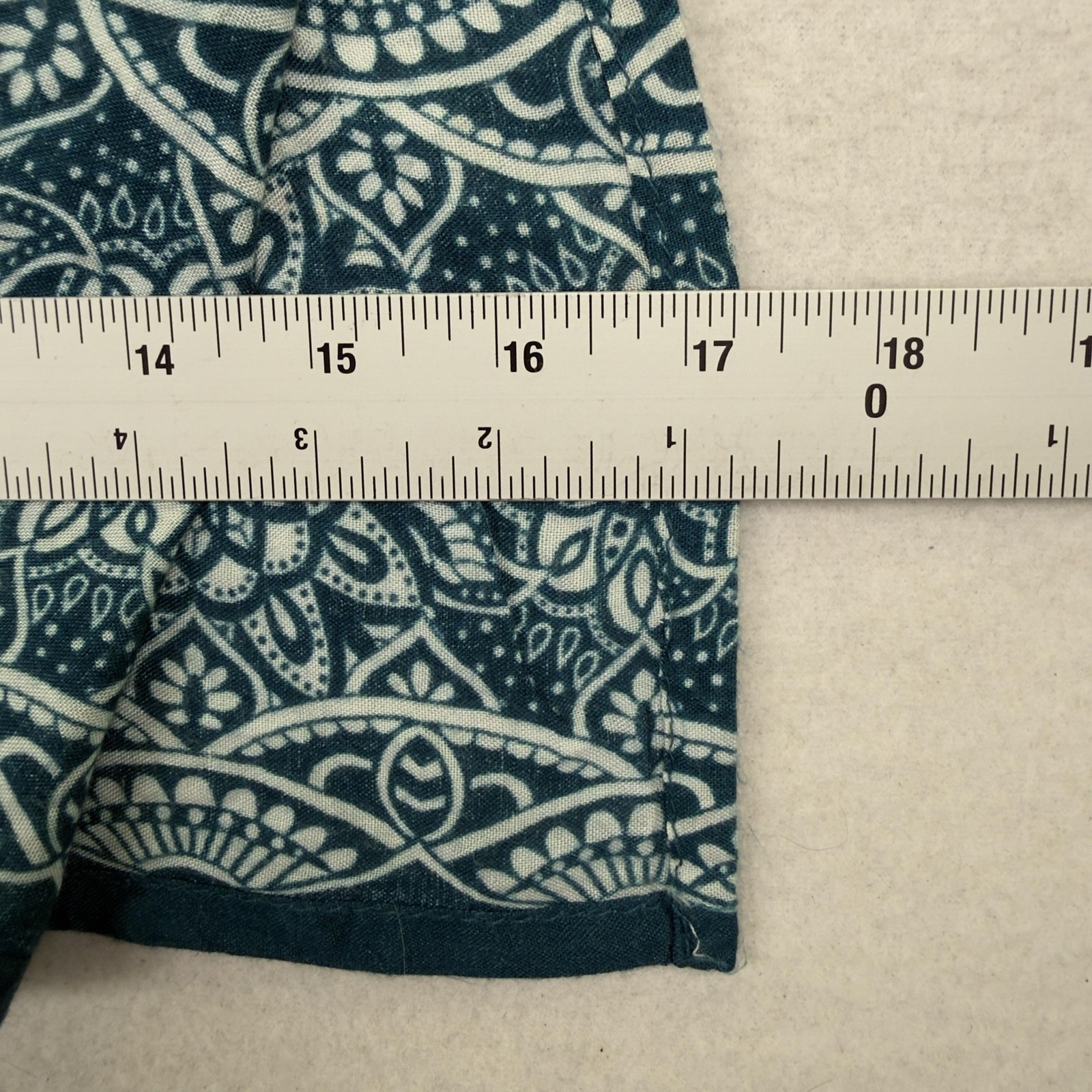 Boho Wrap Pants Mandala Border Print Wide Leg Beachy Rayon Thailand Sz S M