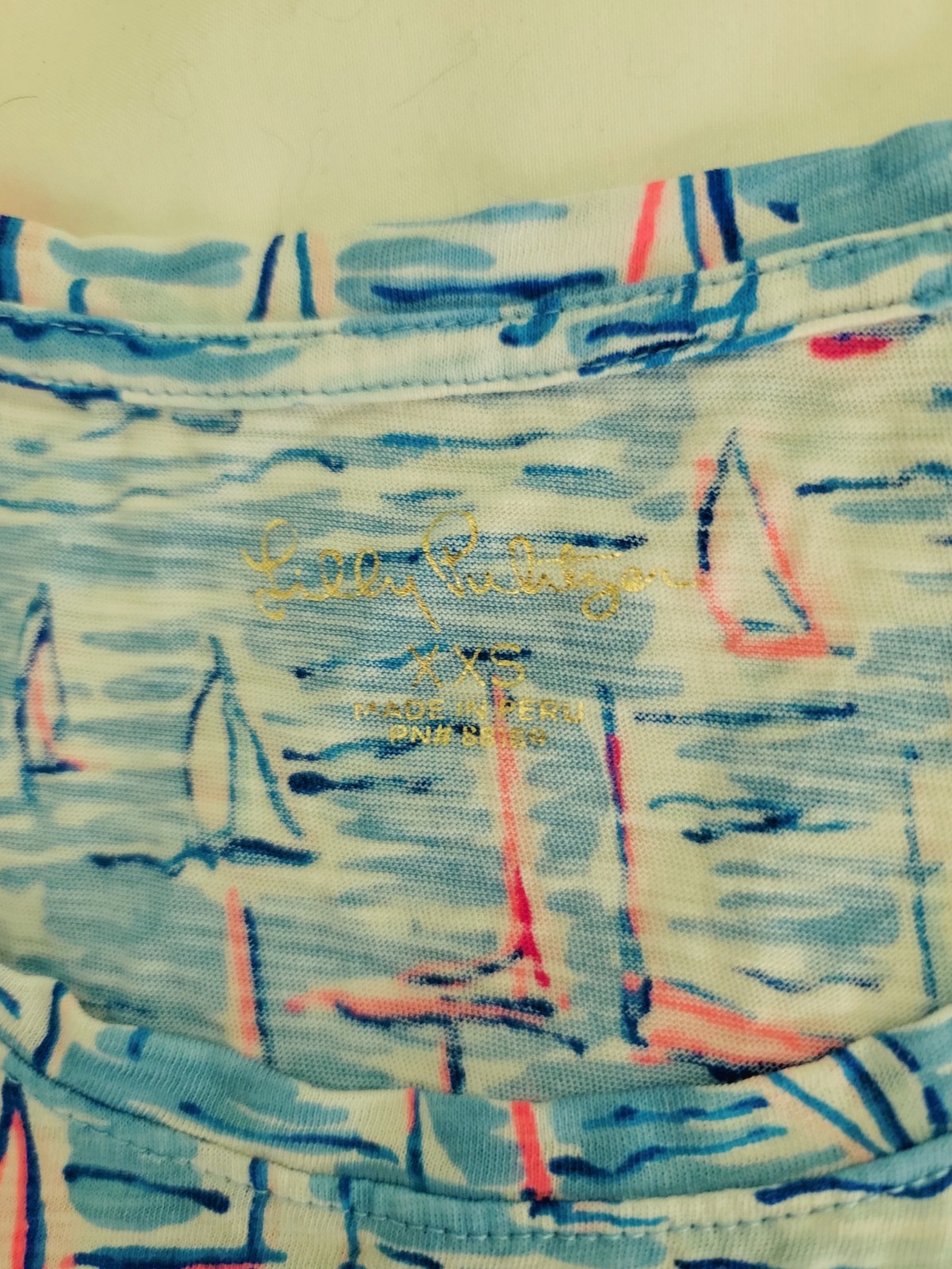 EIC Lilly Pulitzer Boatylicious T-Shirt Women’s XXS FREE SHIPPING!