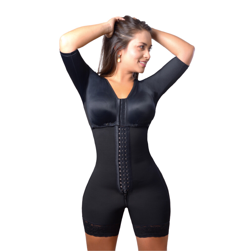 Post Surgery Shaper Sleeves & Bra / Faja Colombiana Entera con Mangas y Brasier