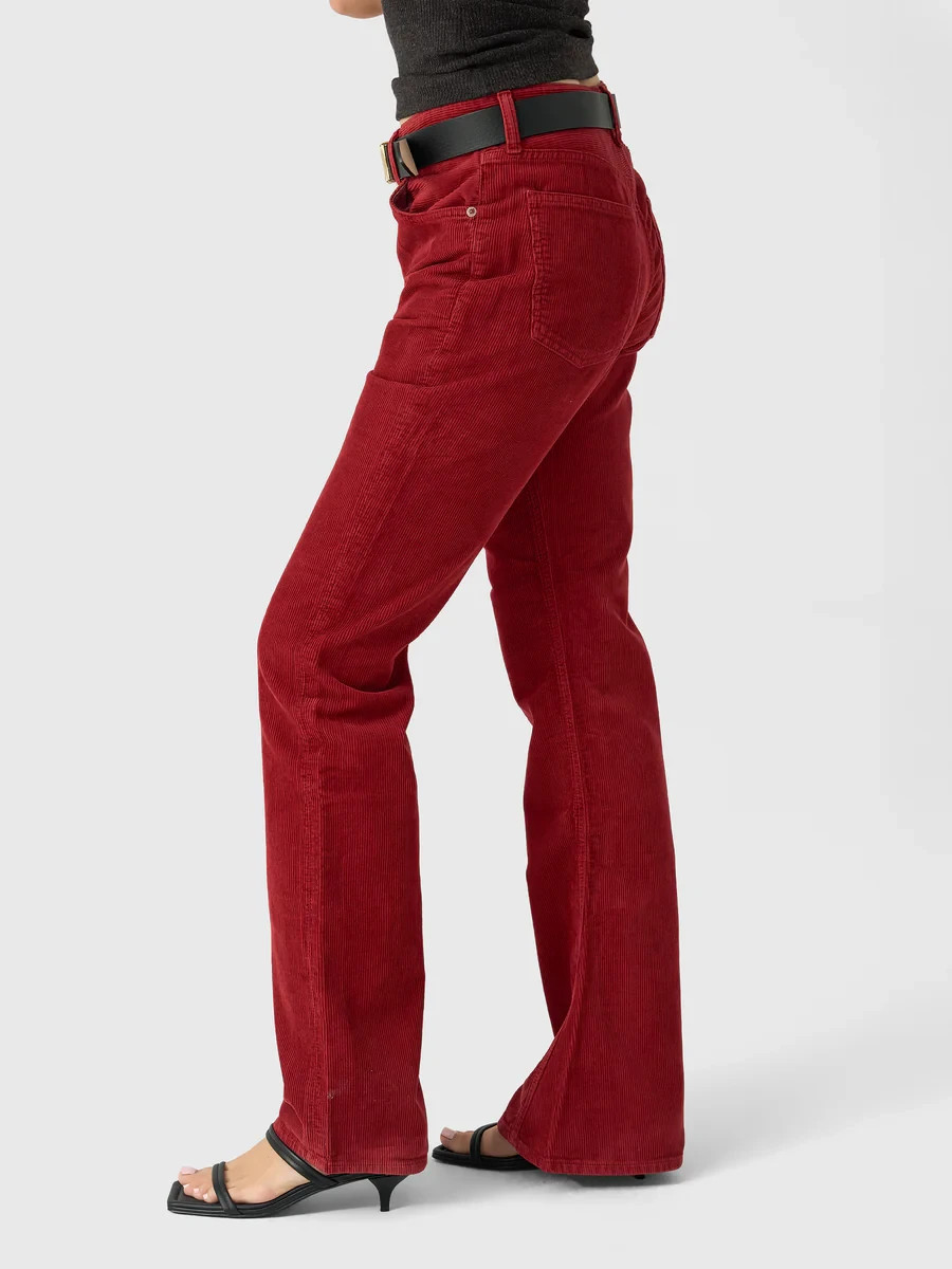AGOLDE Mid Rise Kick Boot Corduroy Jean- Size 23- MSRP $248