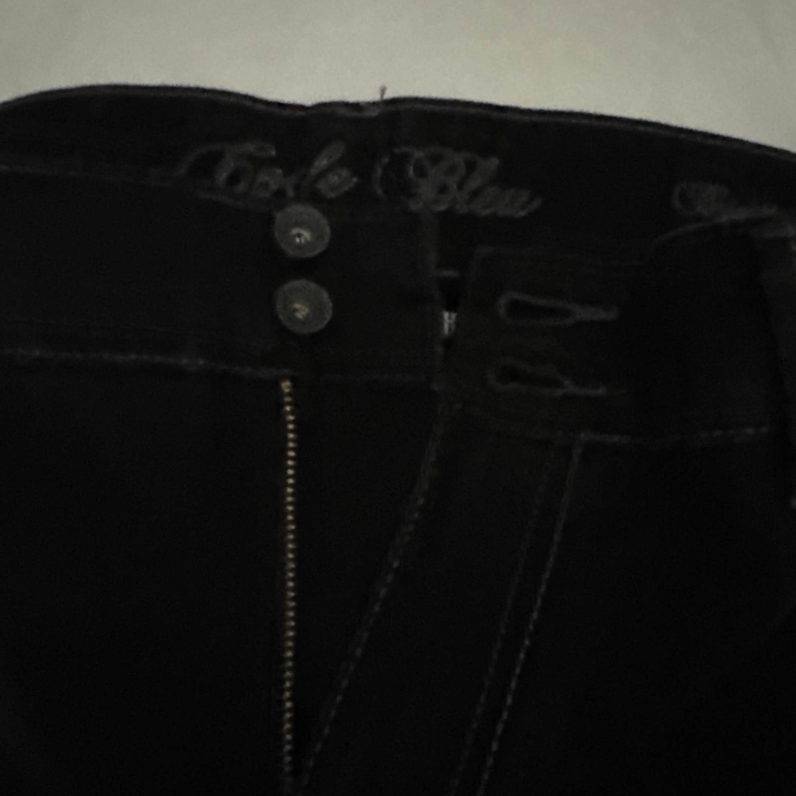 Code Bleu women’s Black Brigitte Bootcut Jeans 12 long new