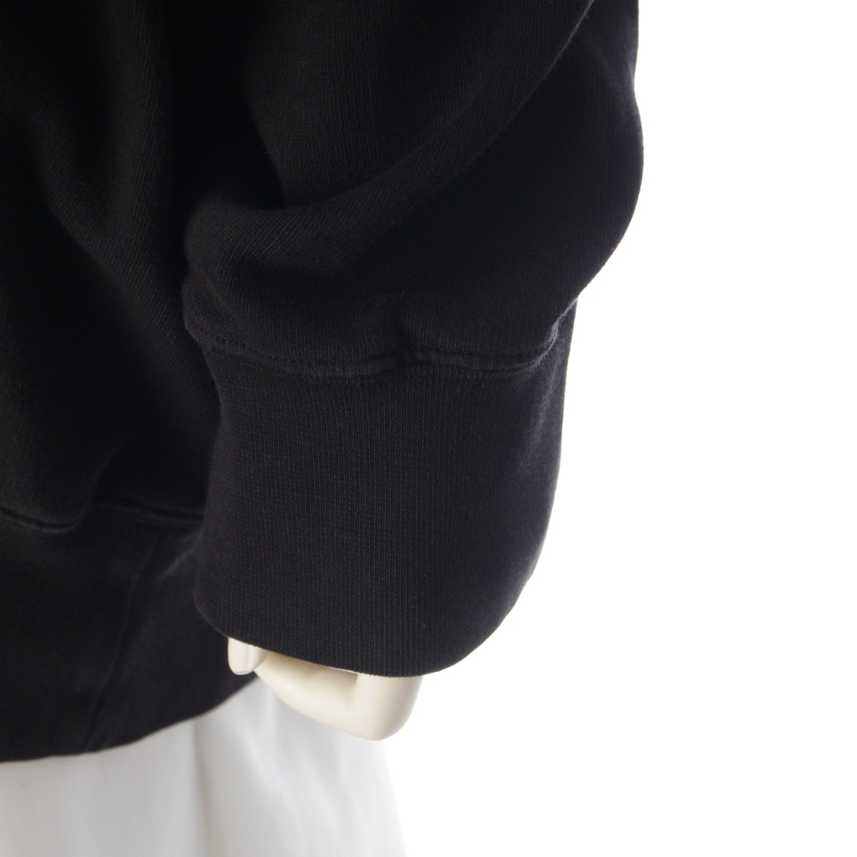 Rick Owens 25Stainless Steel Dark shadow cotton OVERSIZED HOODIE (Oversized …