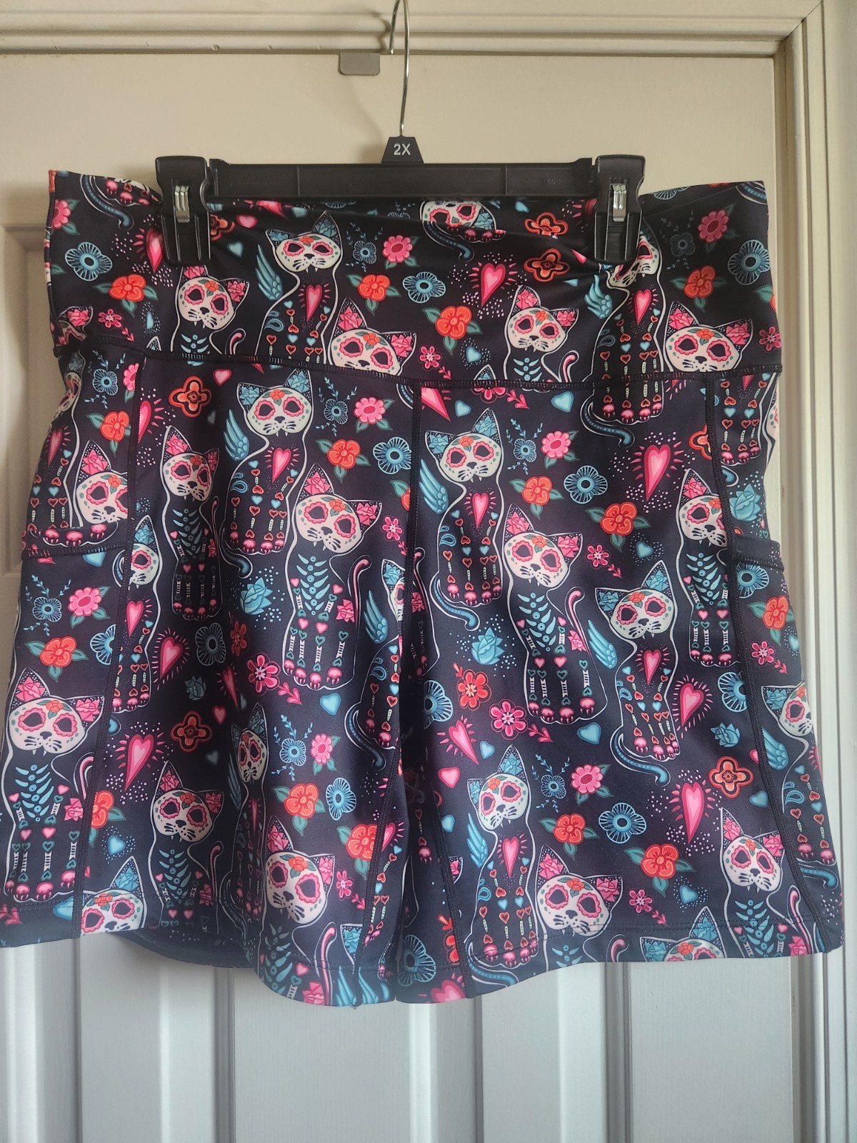 Spookitty XXL 7″ Constantly Varied Gear CVG Workout Shorts Womens EUC