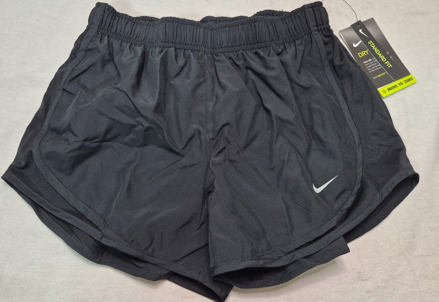Nike Women’s Dry Tempo Running Short, Black, Small, MSRP $30