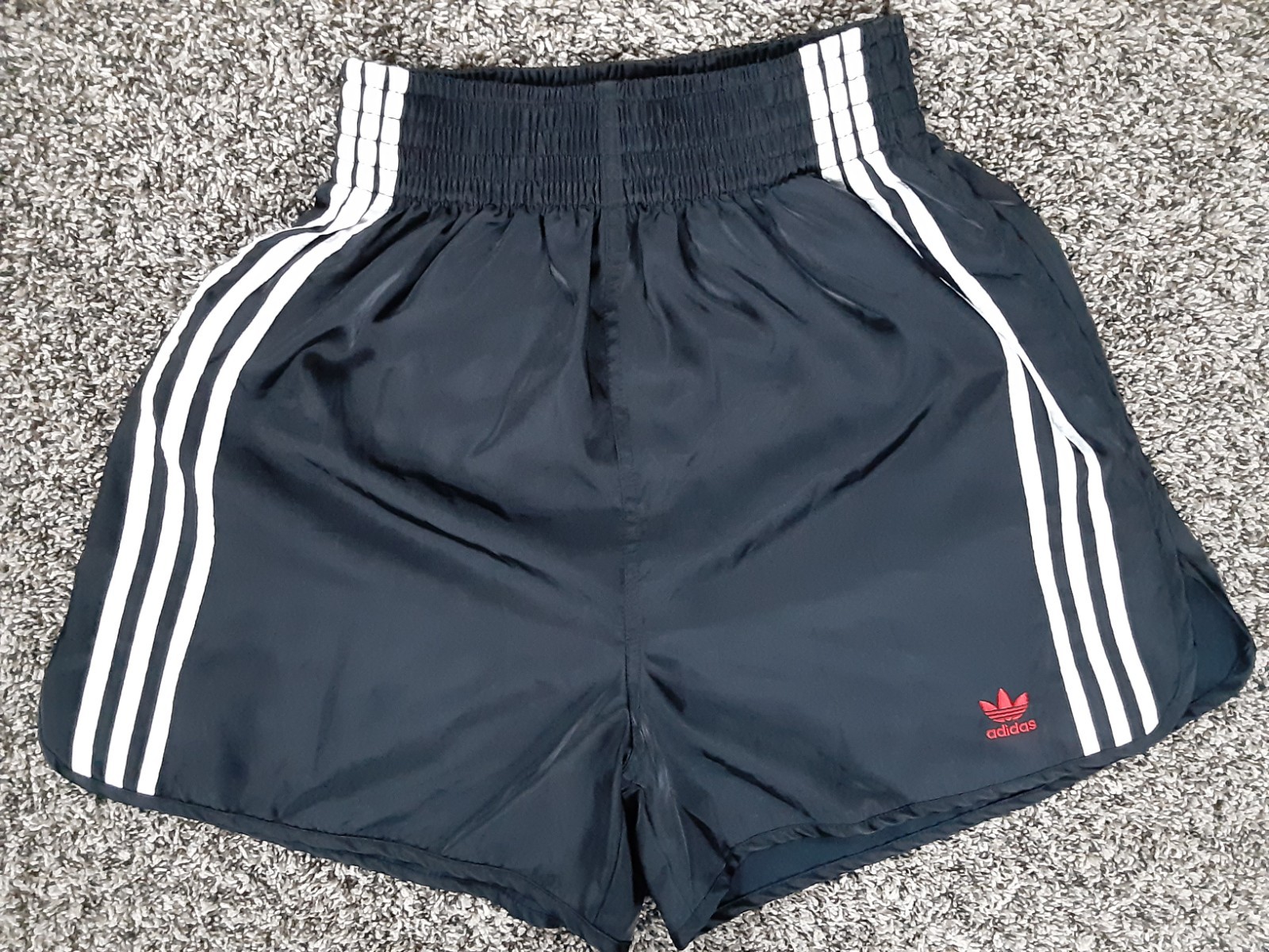 Womens XS Adidas X Dry Clean Only Bangkok Embroidered Satin Black Boxing Shorts