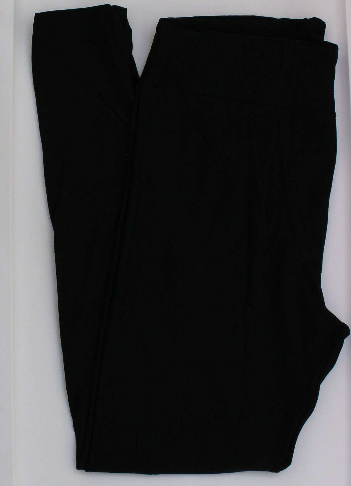 TC2 LuLaRoe Tall & Curvy2 Leggings Versatile Solid Black NWT