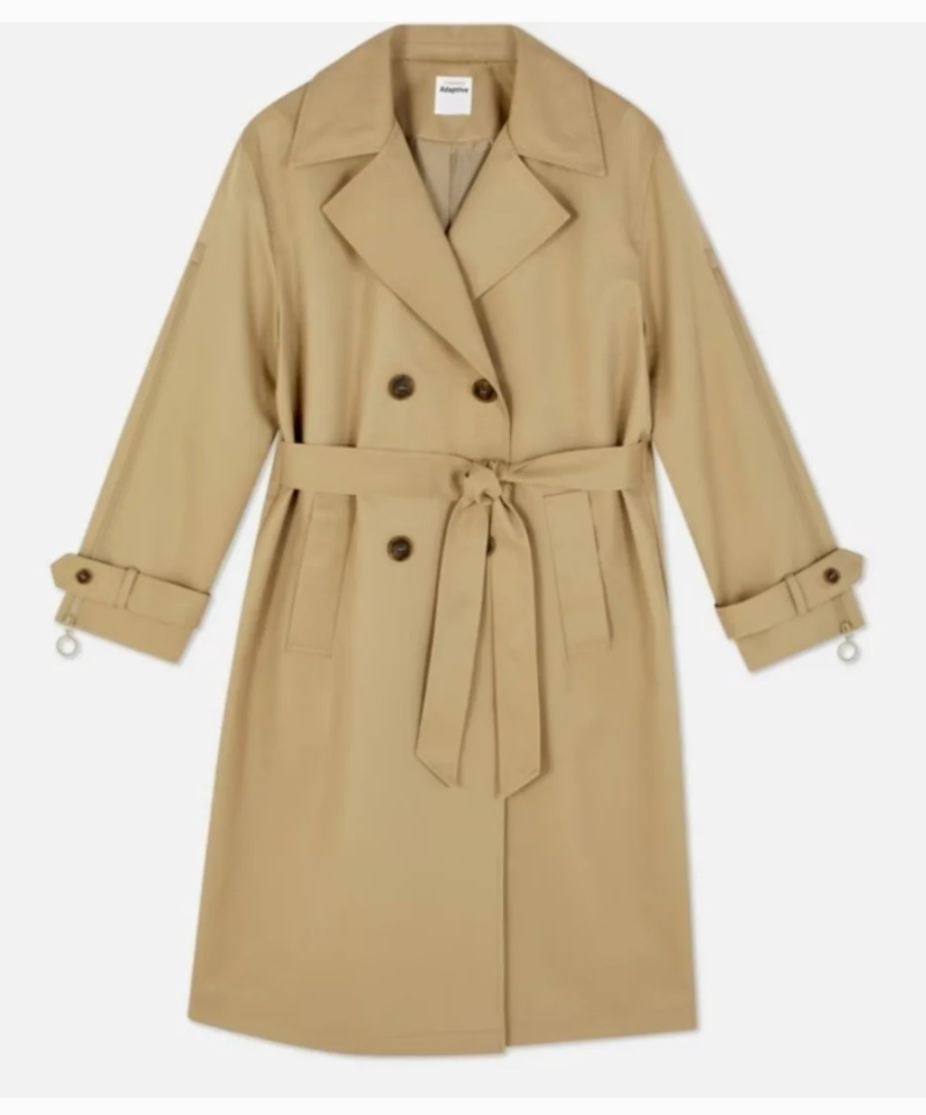 Primark Double Breasted Beige Trench Coat Large EUC