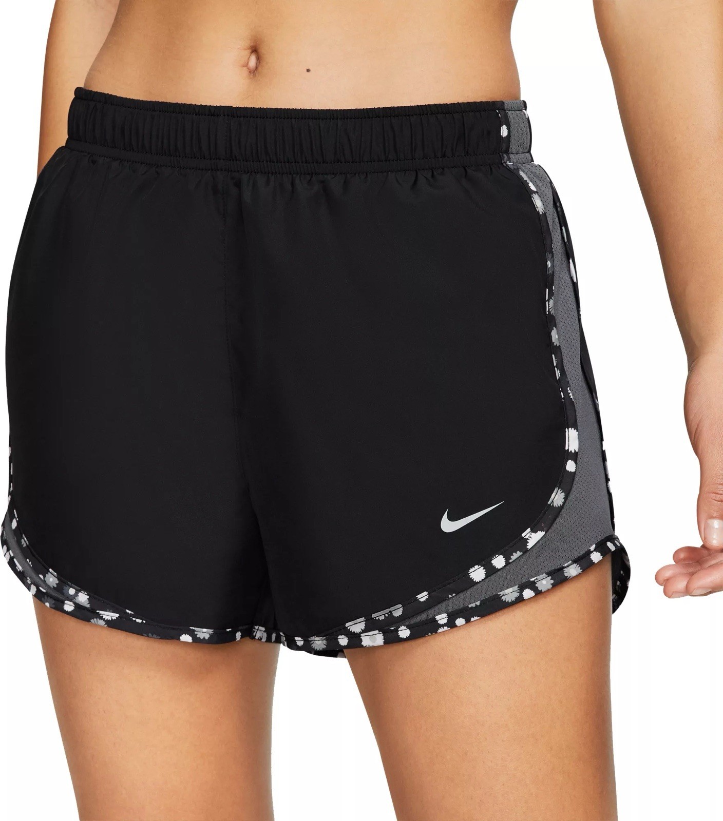 Nike Tempo Women’s Brief-Lined Running Shorts Black 849585-019 Size S