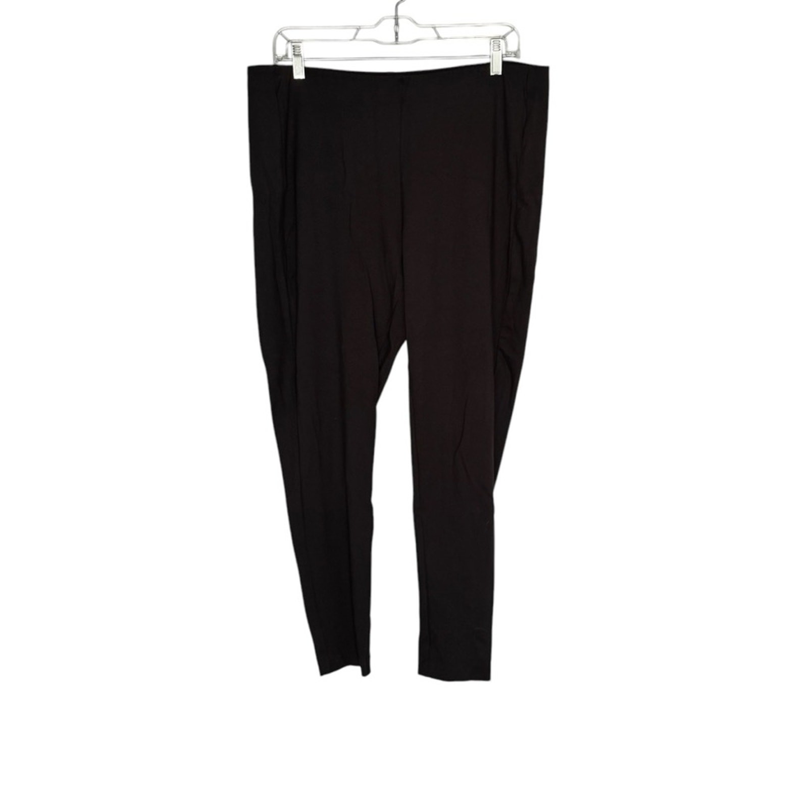J Jill Size XL Black Viscose Rayon/Nylon/Spandex Ponte Knit Pull On Leggings
