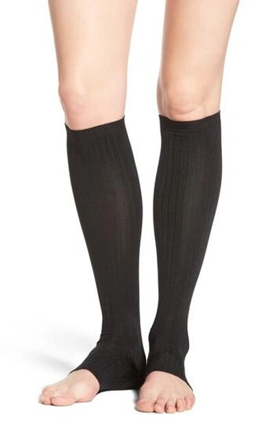 Stance Women’s O/S 5-10.5 Boot Socks Perla Toeless Tall Boot Height Black