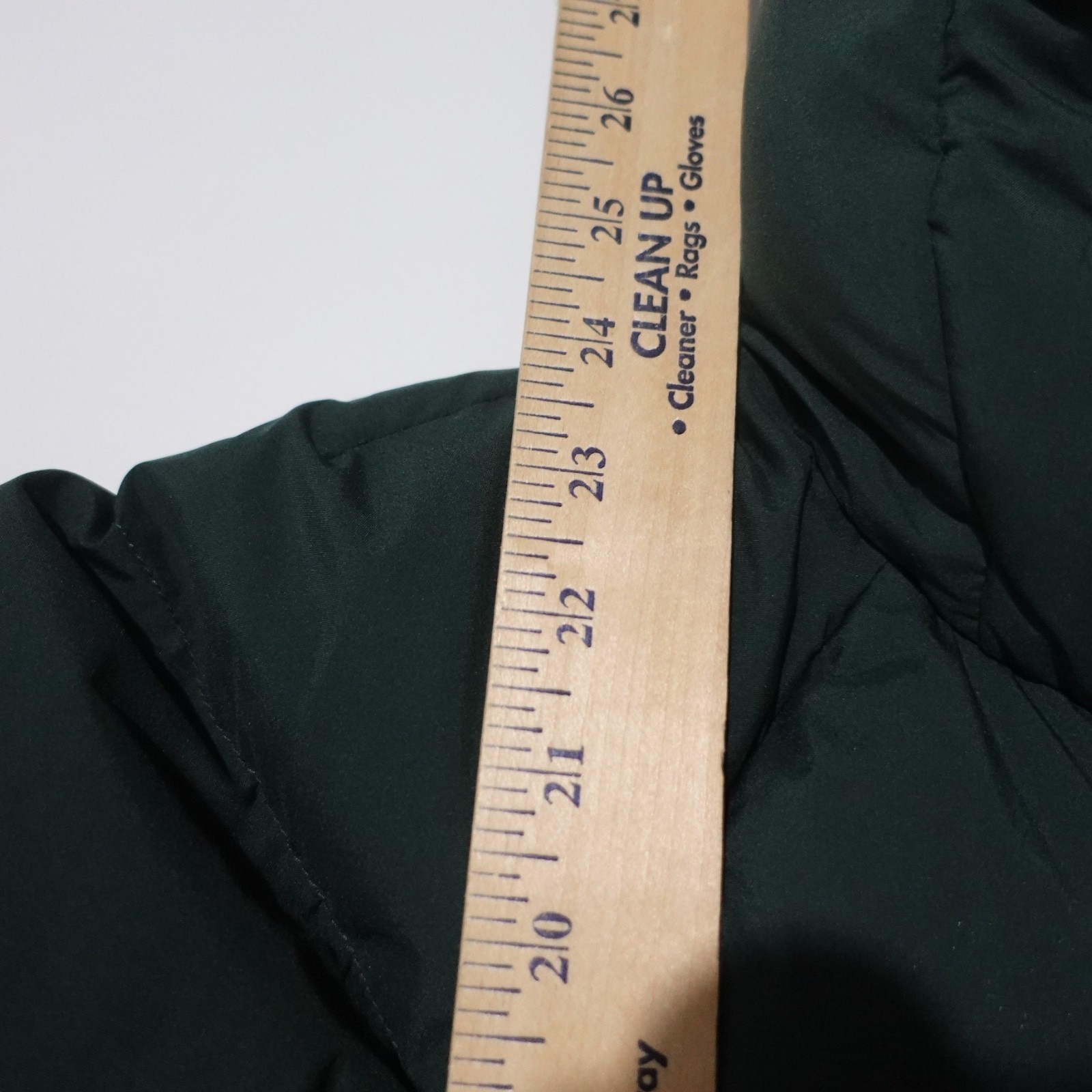Levi’s Women’s Midweight Quilted Puffer Jacket Fit Size XL Green Warm Outdoors