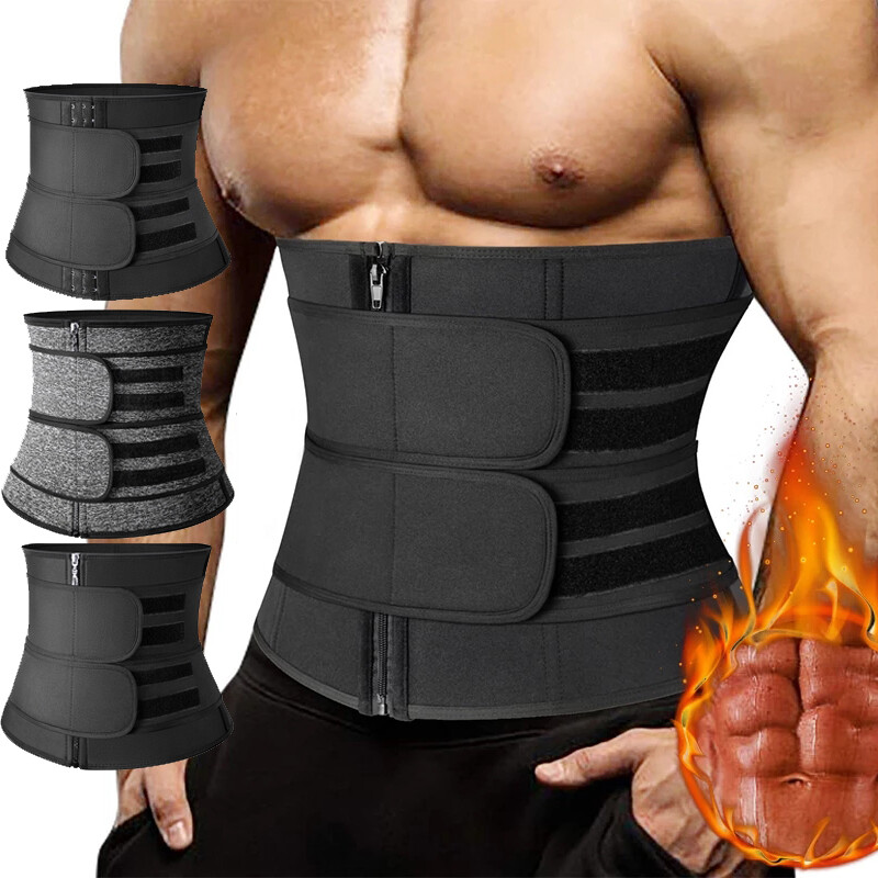 Fajas Para Adelgazar Reductoras Men Abdomen Faja De Ejercicio Para Hombres Gym