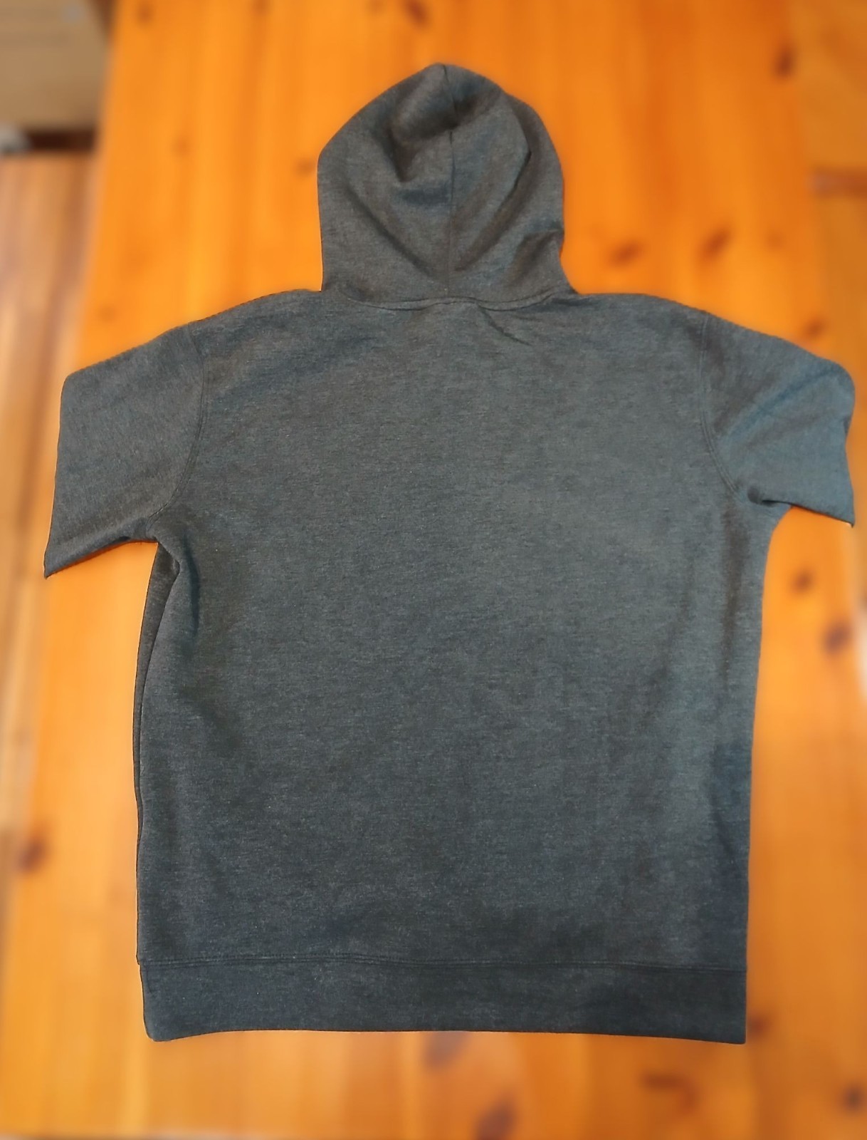 Savannah Hoodie Jacket Charcoal Heather Grey Zip Pockets LG Est. 1733 Georgia