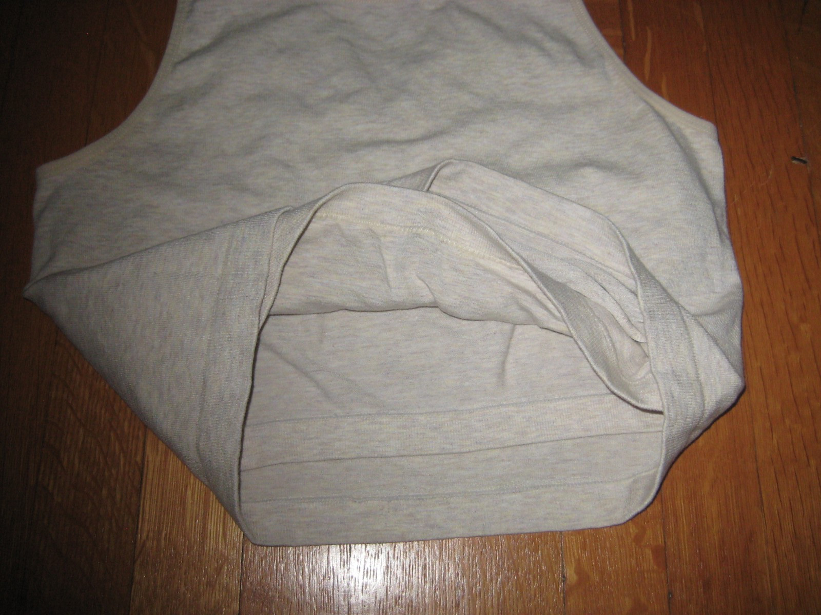 Kindred Bravely Bamboo Double Layer Crop Tank Top Size Medium Beige