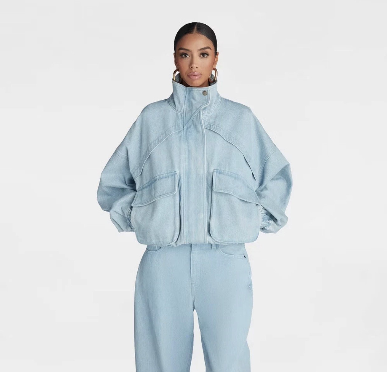 NWT KBB by Kahlana Women’s Light Bomber Jacket Size M $50.00