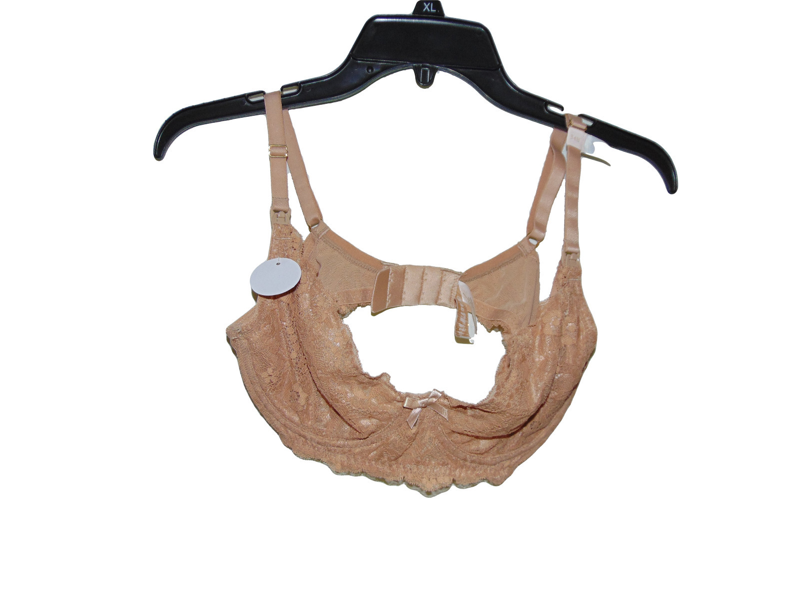 Rosie Pope Pip & Vine Maternity Nursing Bra 34B Nude Lace Underwire NWT
