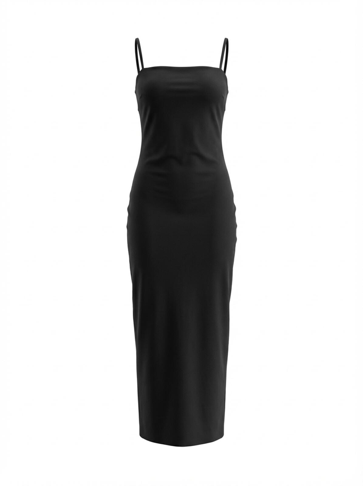 Arti Gogna Black Arianna 2.0 Midi Dress
