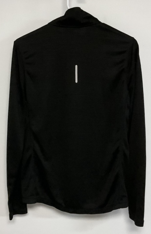 Reebok 1/2 Zip Lightweight Sweatshirt Women’s Large Black