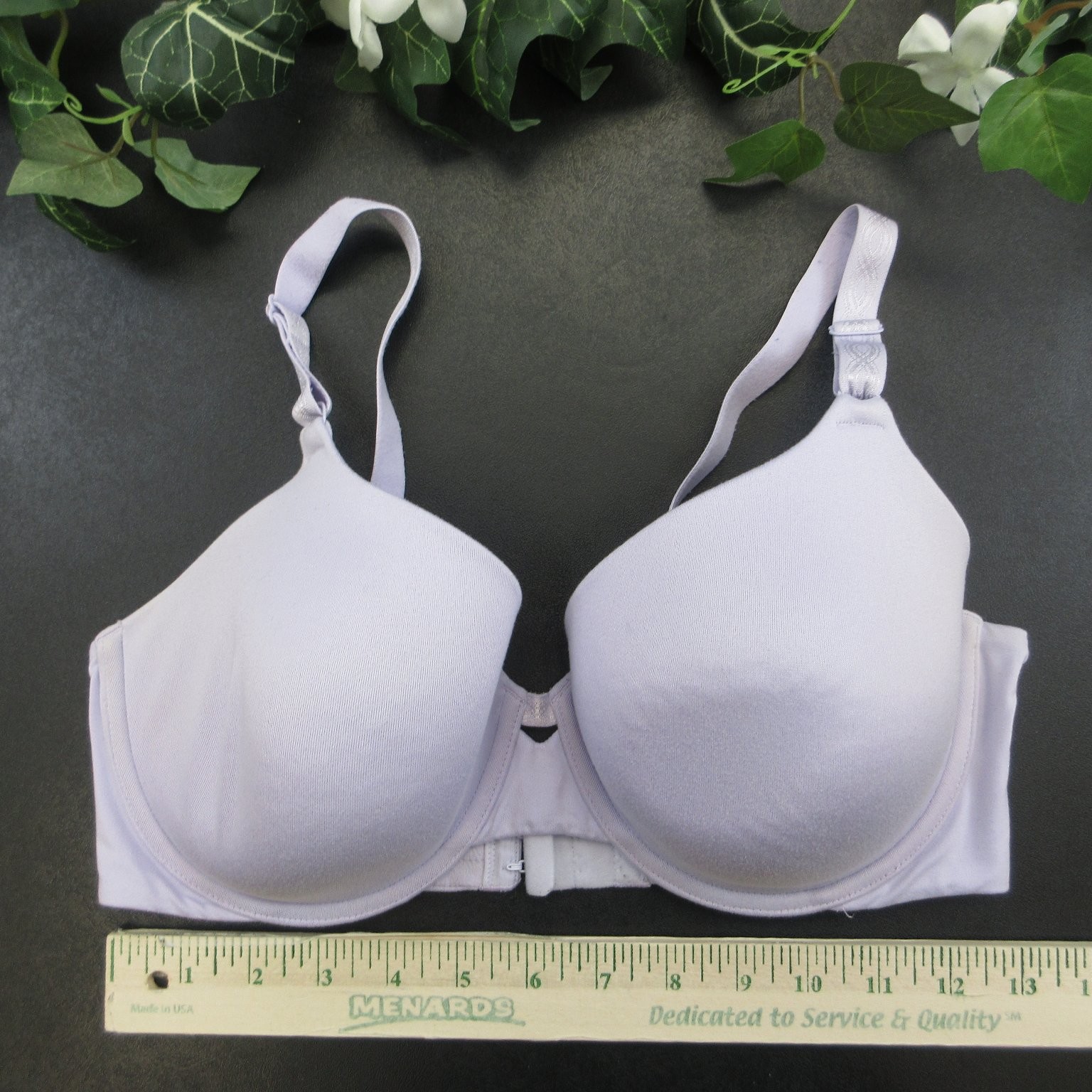 Warners Bra Women’s Lavender 34D Underwire Full Coverage Adjustable
