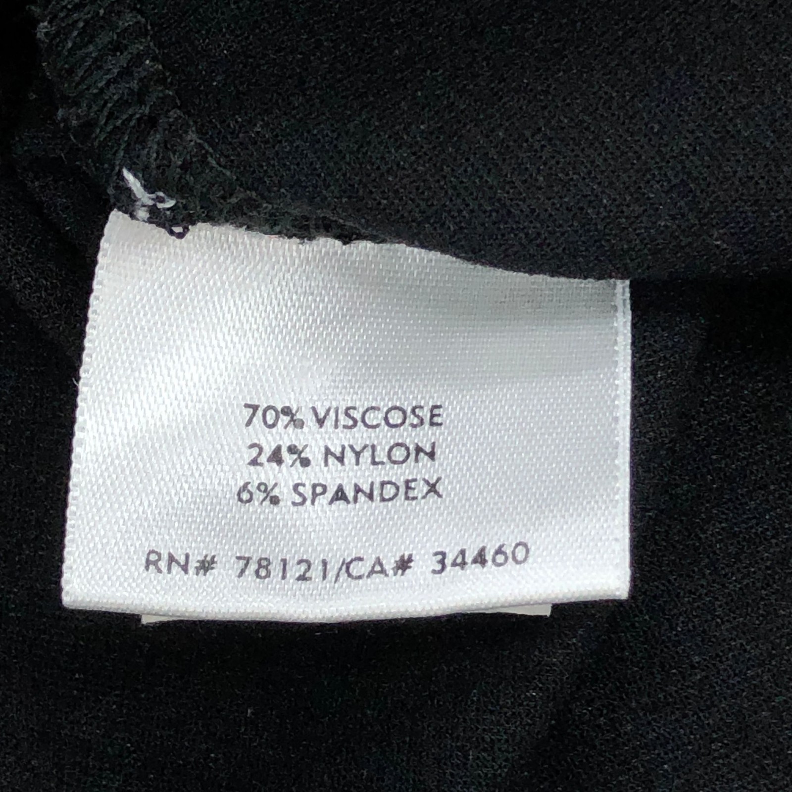 EILEEN FISHER Pants Womens PP Petite Black Stretch Viscose Nylon Spandex Ankle