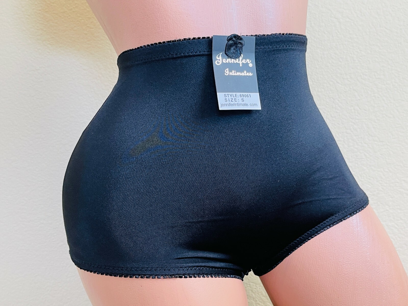 4/6 Briefs High Waisted Girdle Satin Panties Underwear Silky Smooth 69061 S-5XL