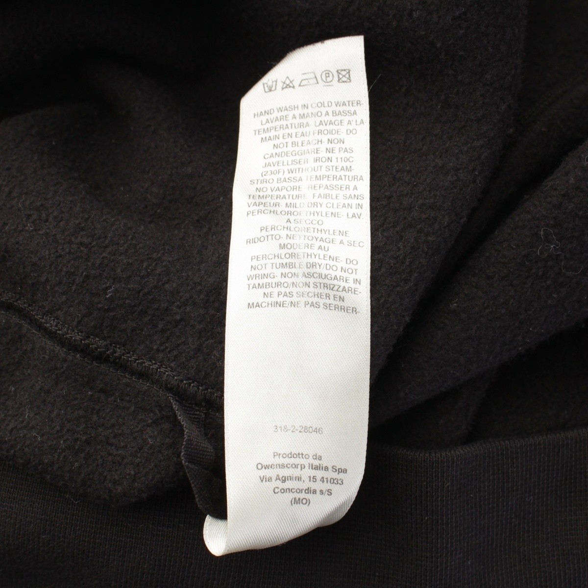 Rick Owens 25Stainless Steel Dark shadow cotton OVERSIZED HOODIE (Oversized …
