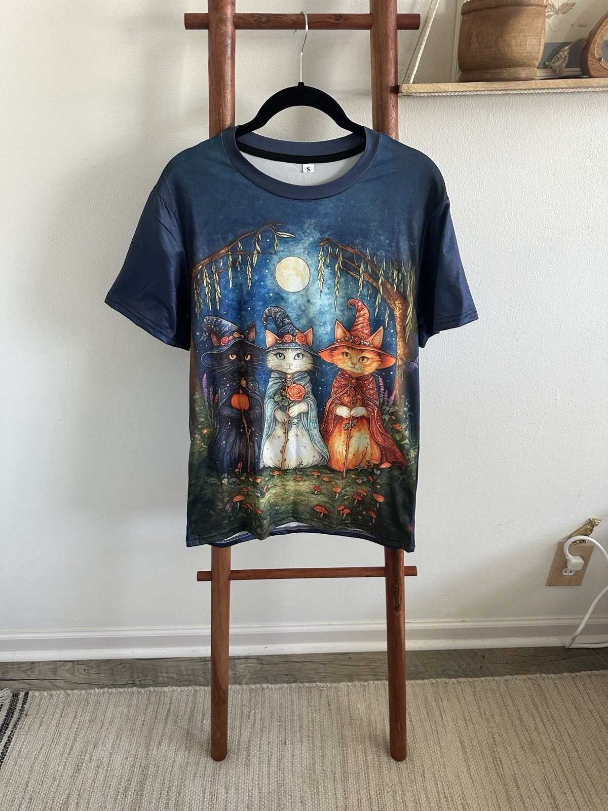 Witchy Cats Cottagecore Tee