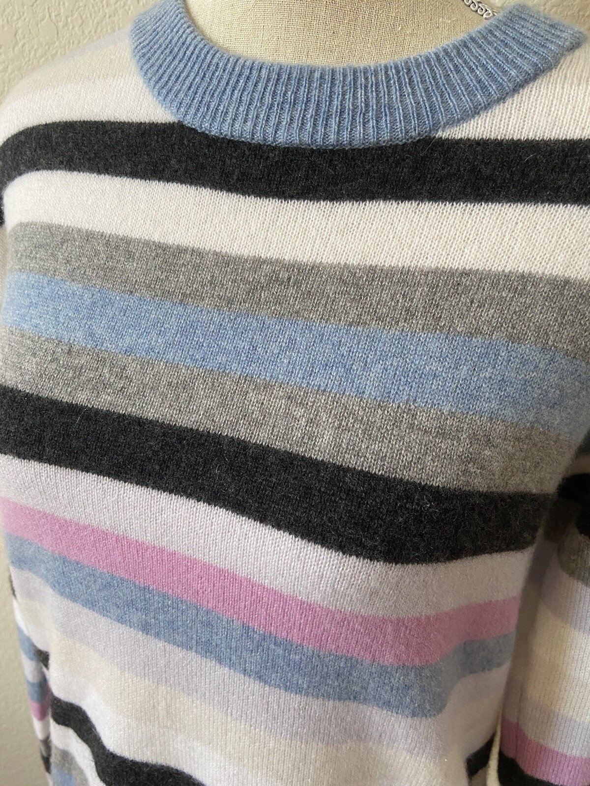 Small 525 America Stripe Cashmere Sweater