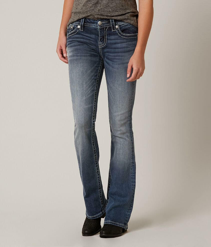 NWT Womens Miss Me MidRise Bootcut Wing Jeans Size 26 27 28 29 30 31 32 33 34 36