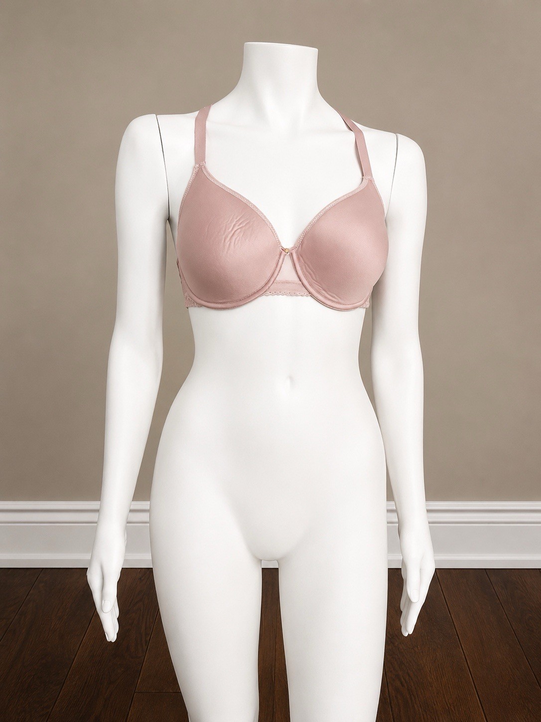 Chantelle 32DDDD C. Jolie Comfort Convertible C13B60 Women’s Rose Authentic NWT