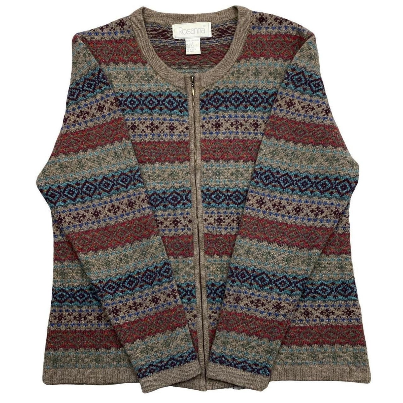 Unbranded Women’s Green and Blue Jumper