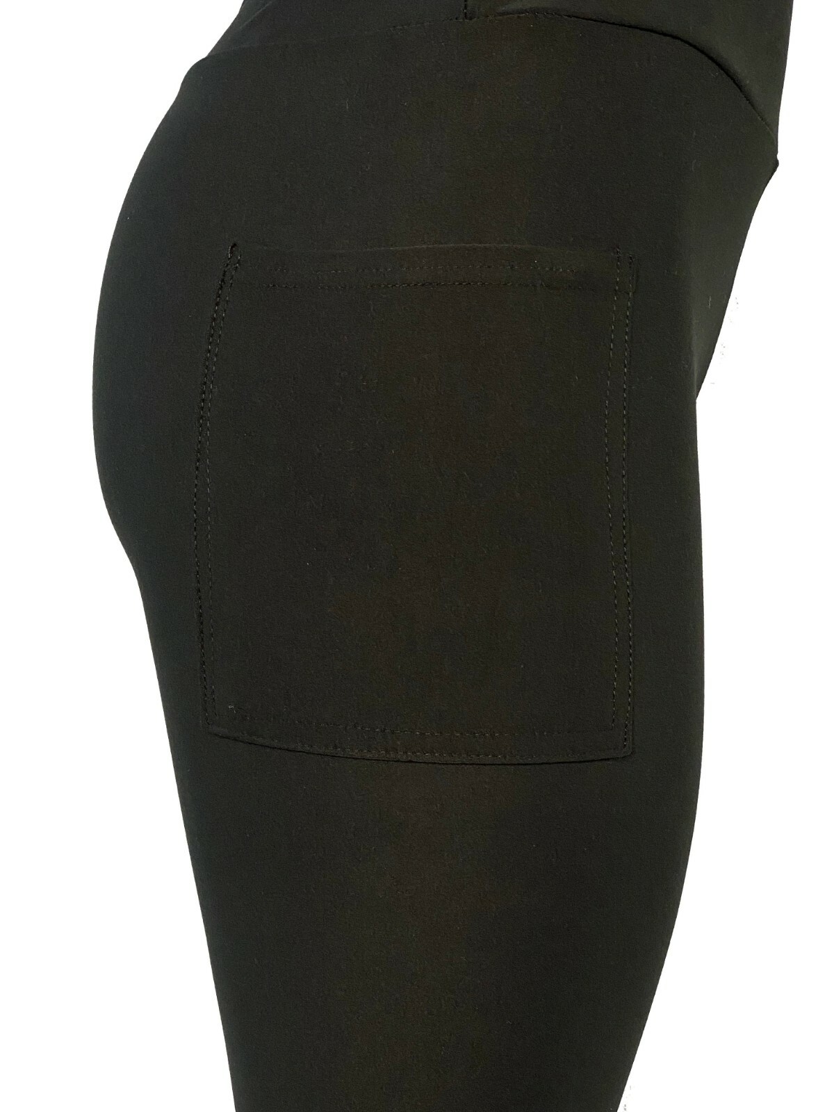 Solid Black Leggings With Or Without POCKETS!! Multiple Sizes From Kids to Diva!
