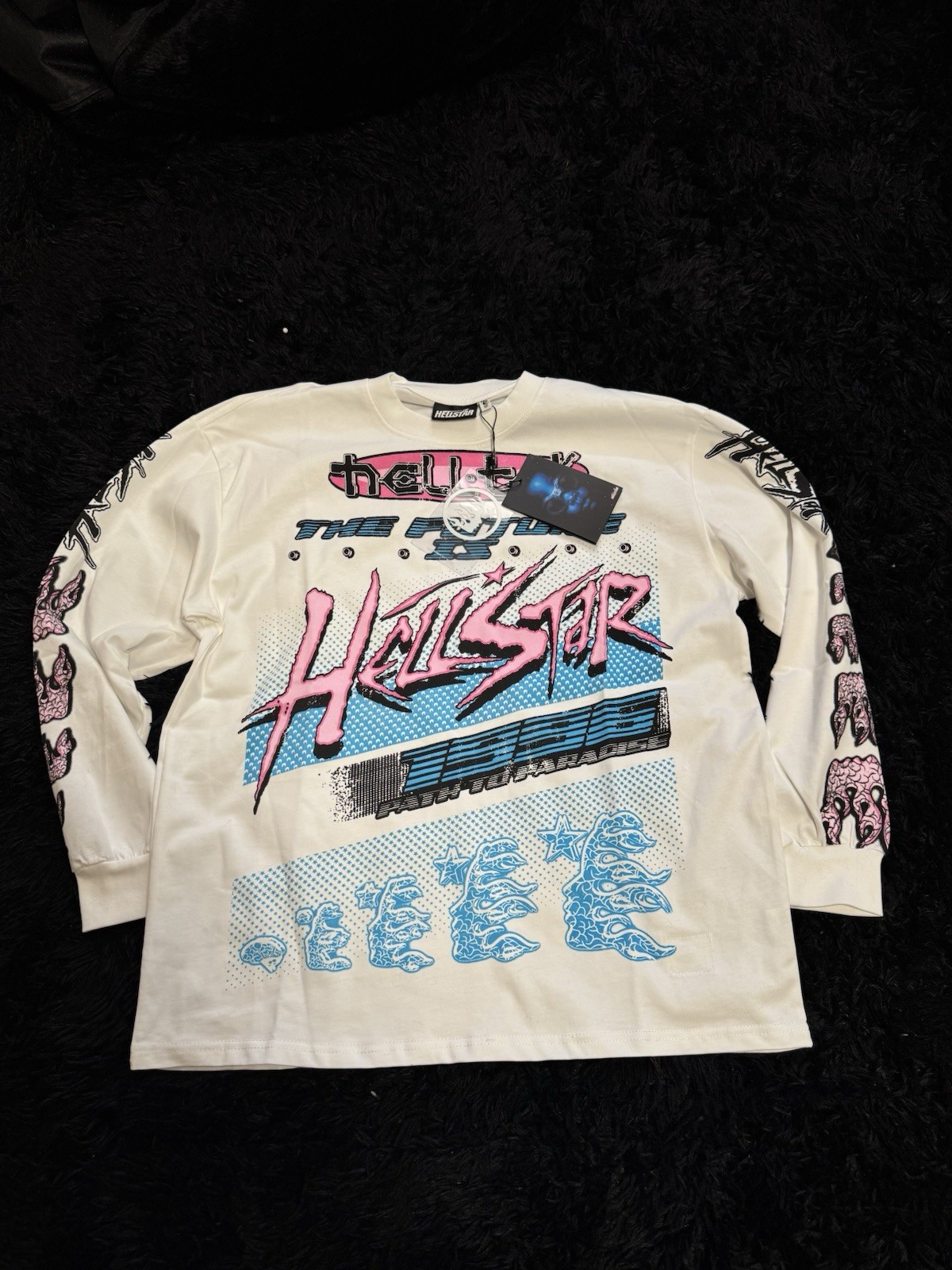 Hellstar White Sweatshirt Size M
