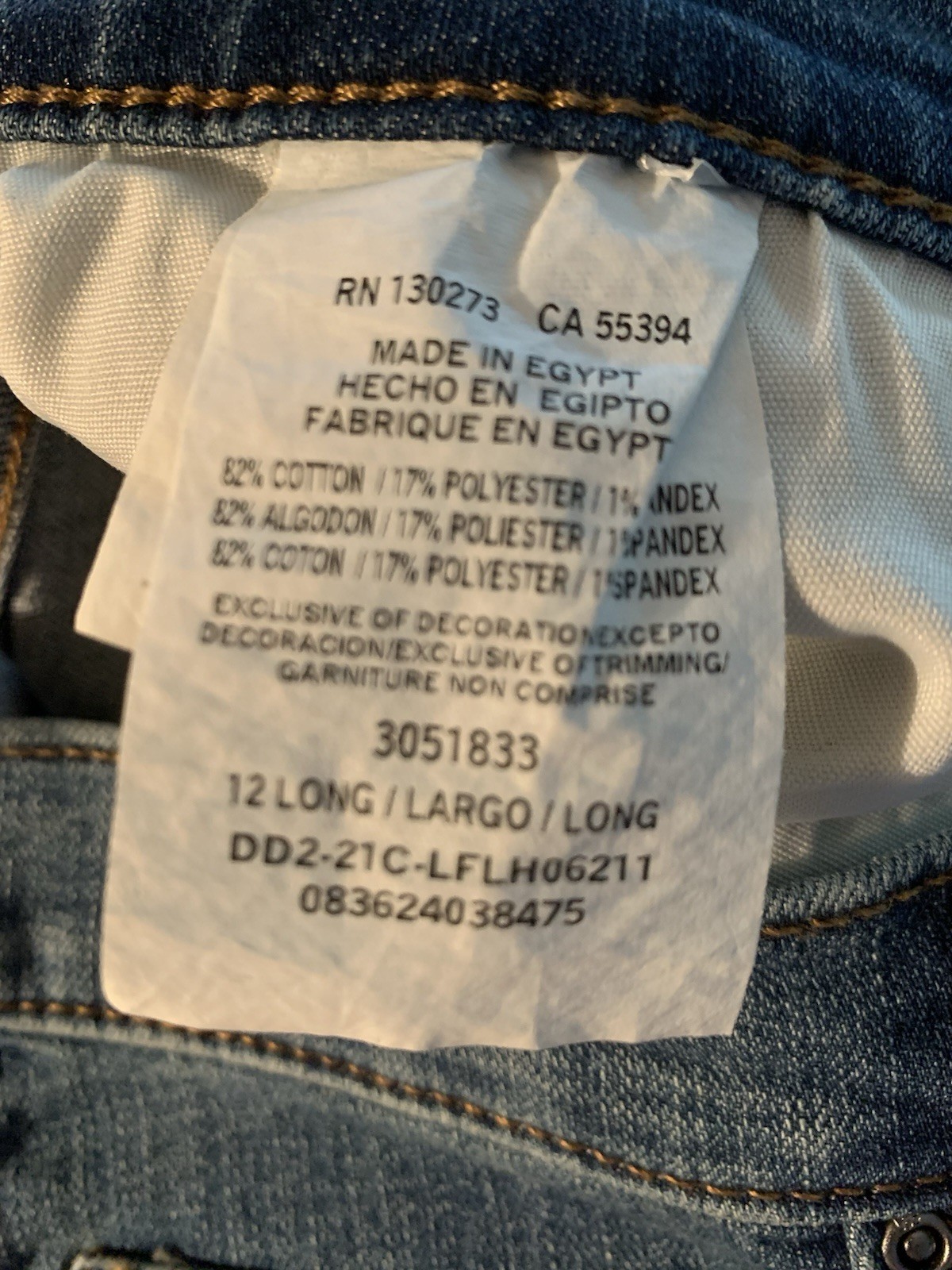 NEW Lee Jeans Women Meridian-Blue Relaxed-Fit Straight-Leg Mid-Rise 12 Long Tall