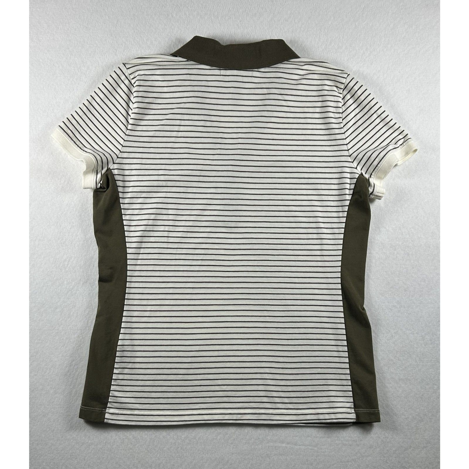 Vintage Ralph Lauren Active Striped Crest Polo Shirt Size L – Y2K Old Money