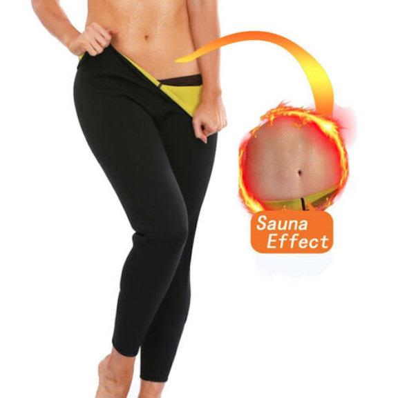 Body Shaper Pants Leggings Neoprene Thermal Slimming Sweat Sauna Waist Trainer