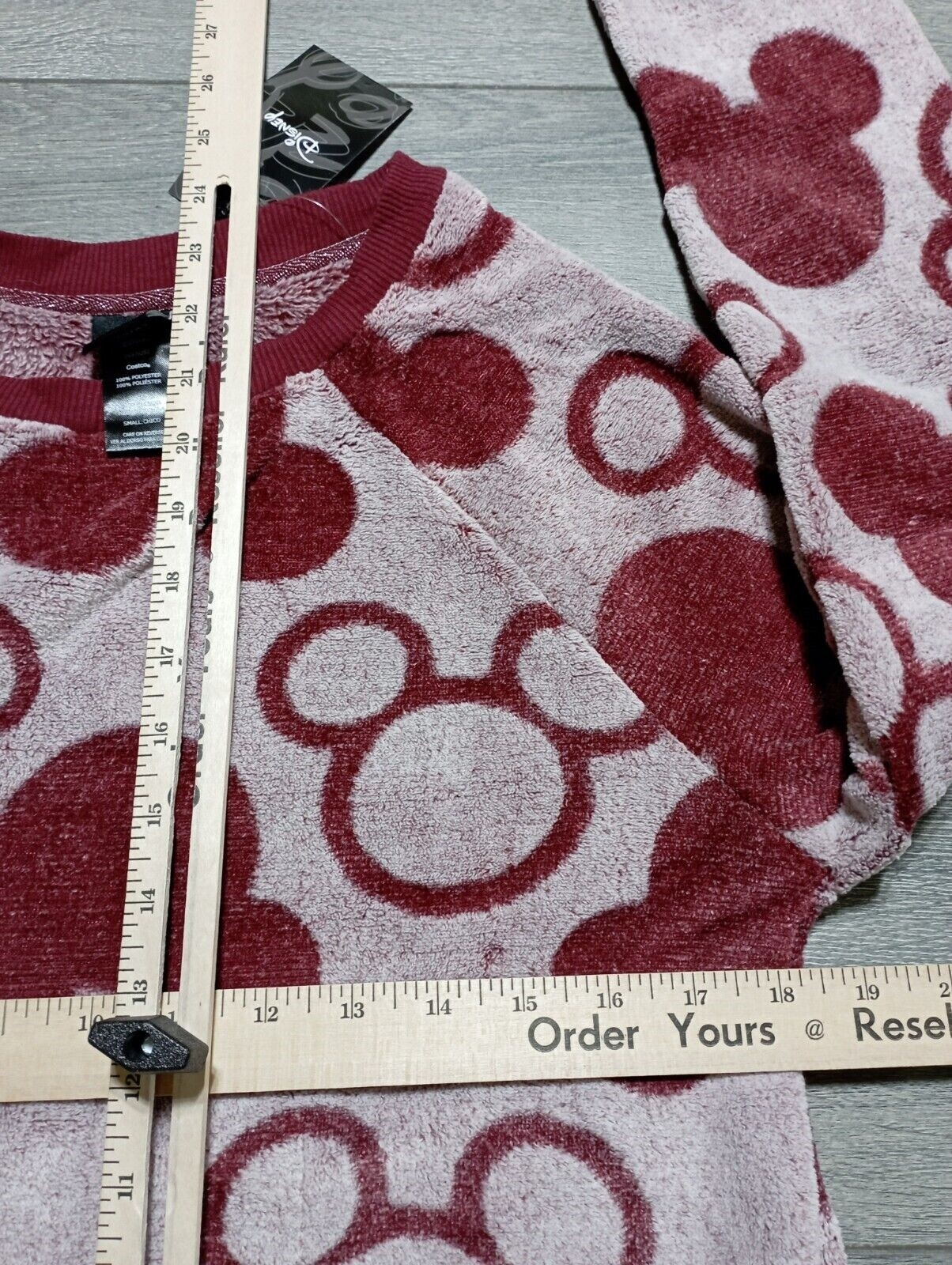 DISNEY Mickey Mouse Lounge Set Adult *MIX SIZES Small Sweater/Medium Joggers NWT