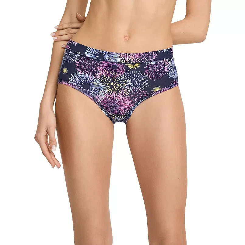 Size 9 XXL Underwear Jockey Womens Cotton Stretch Hipster Panties NEW 1 Pack 2XL