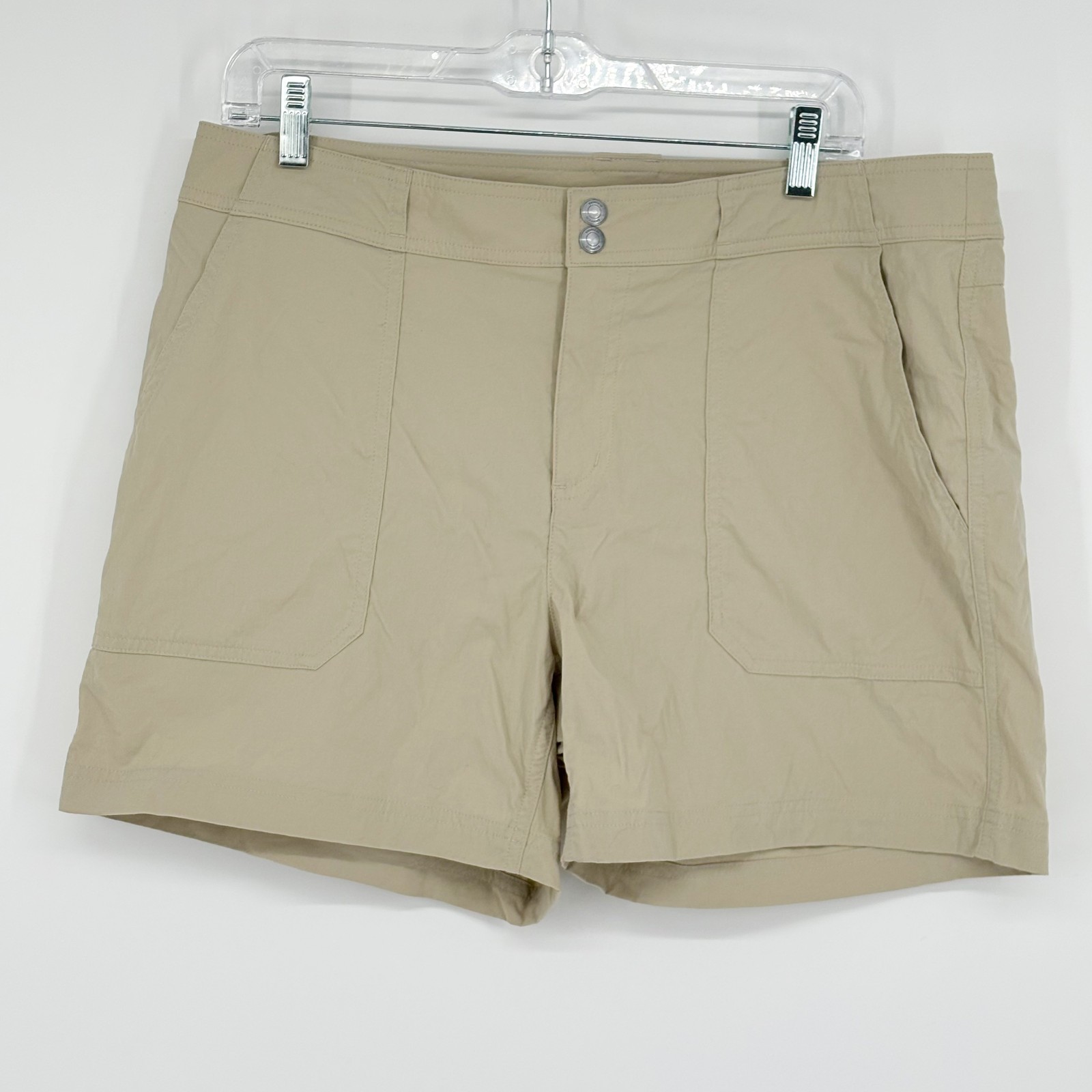 Exofficio 12 Tan Shorts Womens Athletic Walking