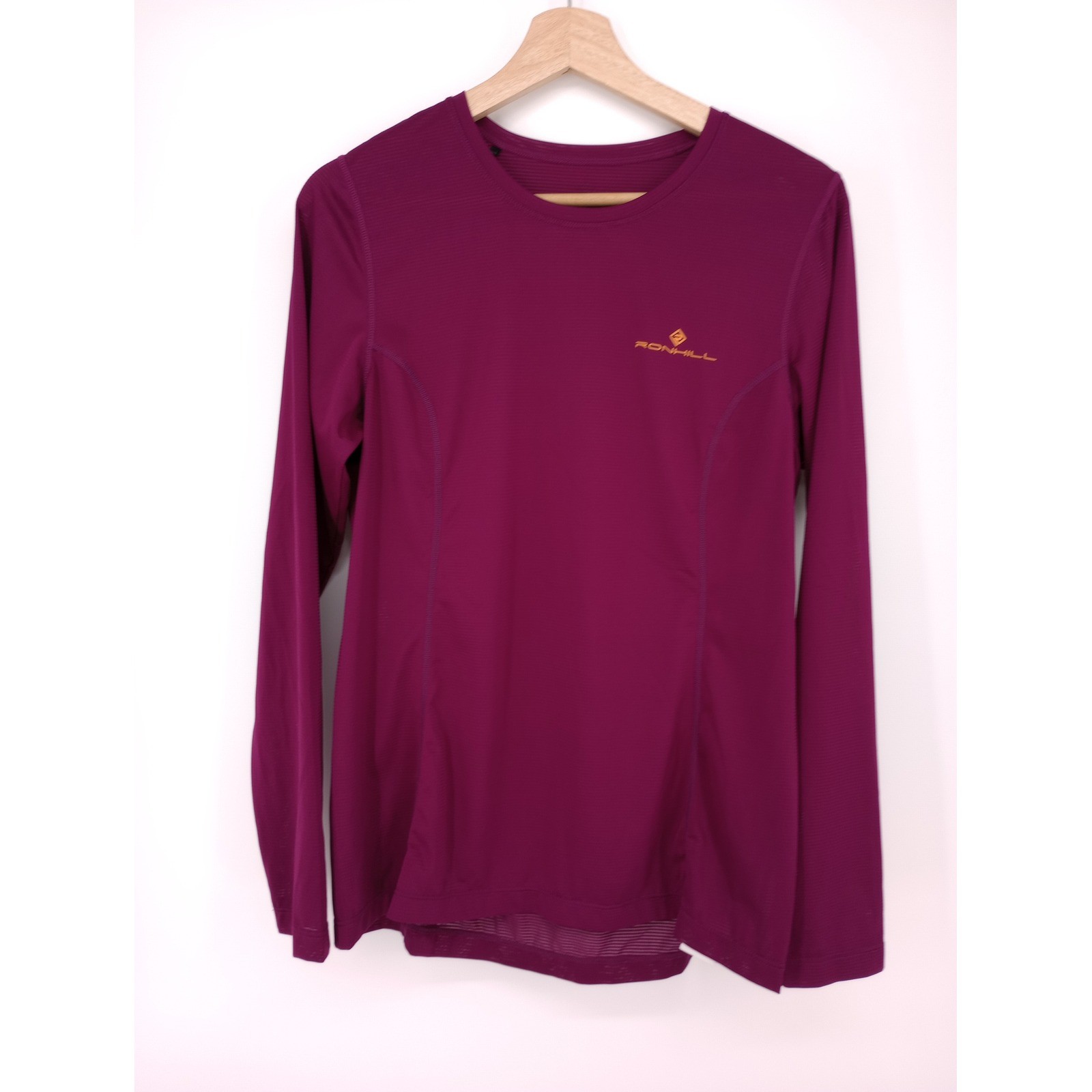 Ronhill Running Top Womens Large Purple Long Sleeve Tech Shirt RH-006049