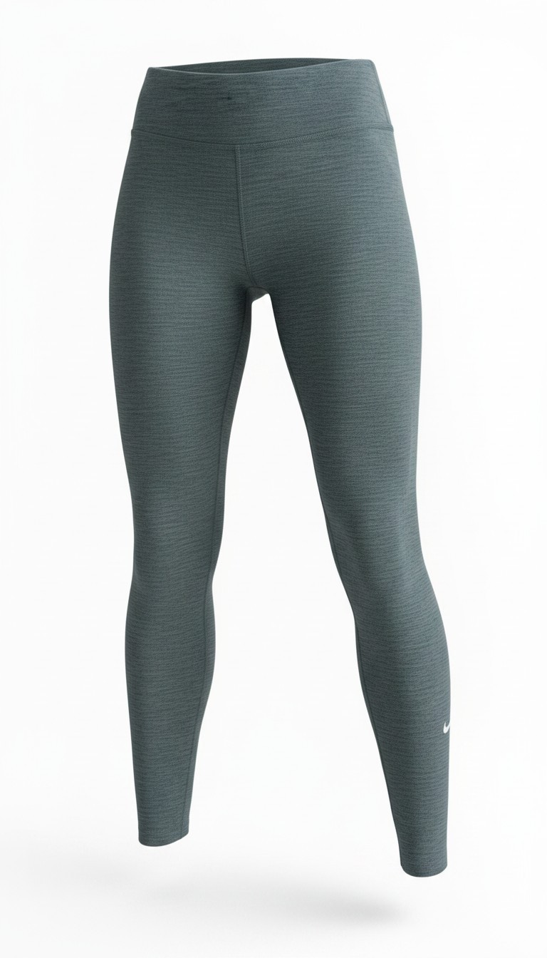 Nike Dri-Fit High Rise Leggings Size S Teal Green Heather — EUC