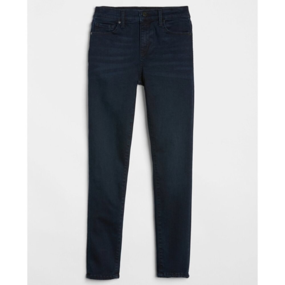 GAP Women’s Rinse Wash Premium 1969 Denim True Sculpt Skinny Jeans Sz 32 Short