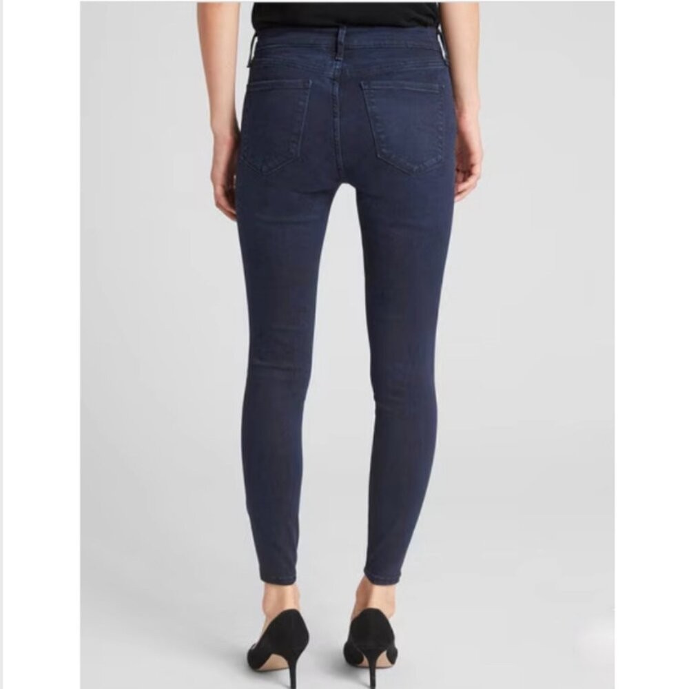 GAP Women’s Rinse Wash Premium 1969 Denim True Sculpt Skinny Jeans Sz 32 Short